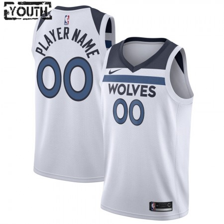 Minnesota Timberwolves Custom Nike 2020-2021 Association Edition Lasten Pelipaidat Swingman